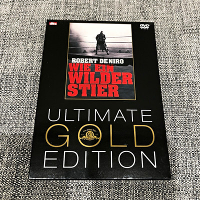 Wie ein wilder Stier (1980) Ultimate Gold Edition, 2 x DVDs mit Pappschuber