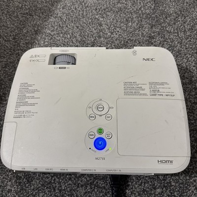 Nec NP-M271X HDMI VGA LCD 03221 Lampenstunden Projektor gebraucht LT:008-023