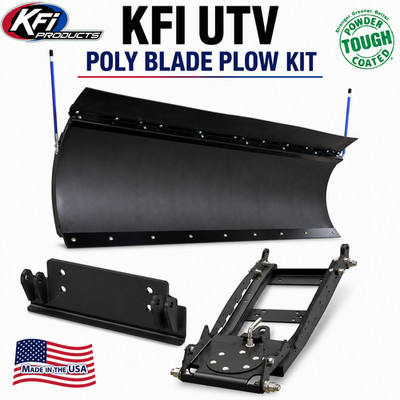 KFI 2.0 SNOW PLOW KIT  23-26 Can-Am Defender 6x6 LIMITED HD10- 72'' Poly UTV Kit