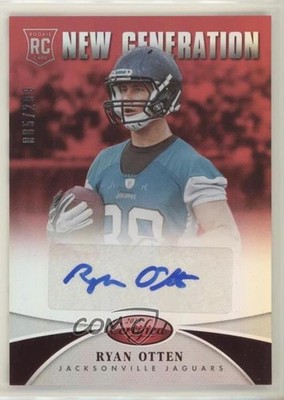 2013 Certified Mirror Red Signatures /299 Ryan Otten #279 Rookie Auto RC 4h5