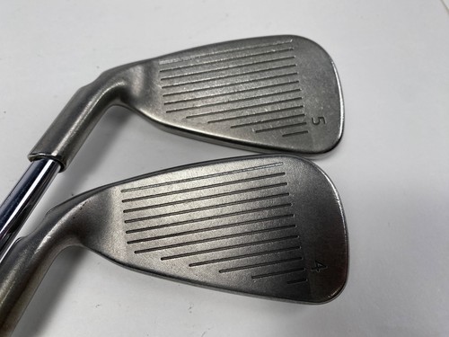 Ping G10 Iron Set 4-PW+GW Red Dot 1* Flat AWT Stiff Steel Mens RH Oversize Grips - Picture 6 of 11