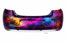 Stoßstange Hinten für Toyota Yaris 2006-2009 lackiert in Wunschfarbe