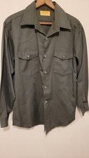 Vinatge 1970s Big Yank Work Shirt Green