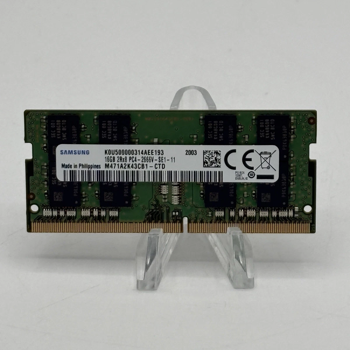 Samsung PC4-21300 (DDR4-2666) Bus Speed DDR4 SDRAM Memory (RAM