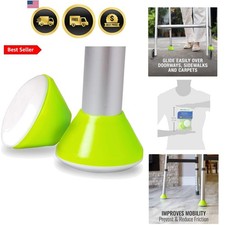 Walker Ski Glides, Walker Caps or Walker Pads for Rollators and Walking Aids,...