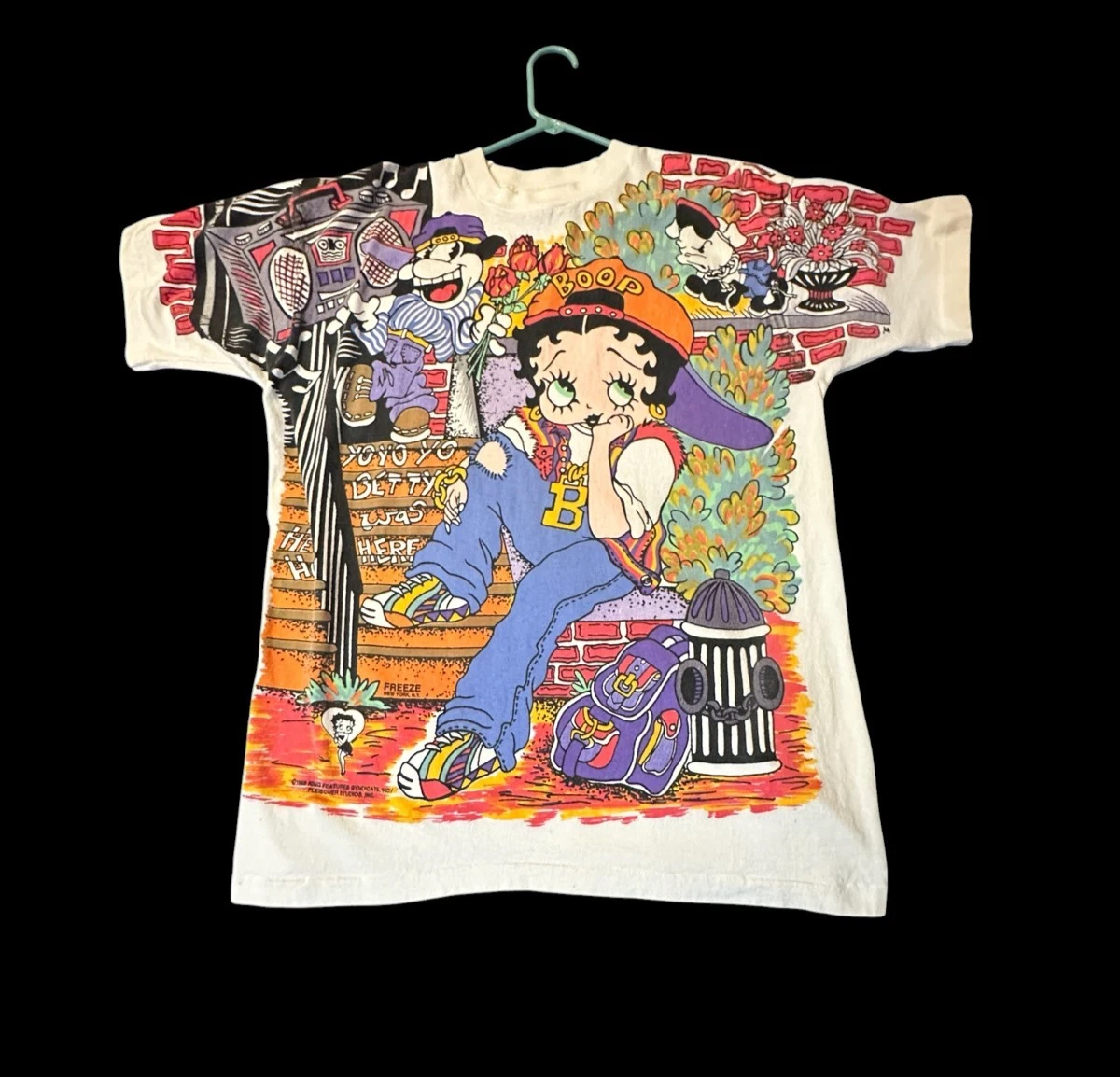 Betty Boop Shirt In Men's Vintage T-Shirts for sale | eBay