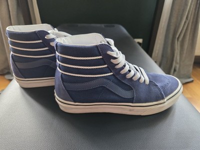 Vans, Gr. 38,5, Old School, High, Blau-weiß