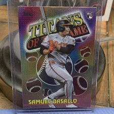 Topps 2025 Bowman Chrome Samuel Basallo Orioles Rookie Melt Mashers MM-12 Card