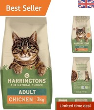 Nutritious Chicken Dry Cat Food for Adults - 8kg Pack (4x2kg) - Eco-Friendly 5.49 per kilo