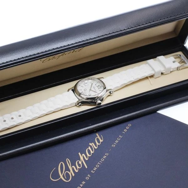 Chopard — Chopard Happy Sport 278590-3001 30mm SS White Dial Quartz Watch #C5946