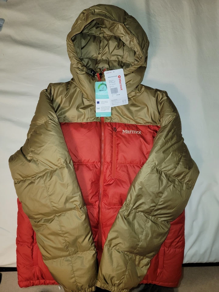 Marmot Men's Guides Down Hoody Coat Large Puffer New Free Shipping SRP $275 - Image 4 of 4