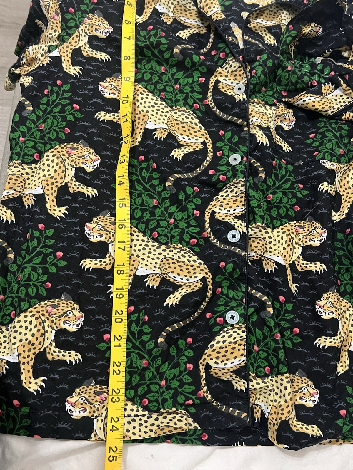 Printfresh Bagheera Leopard Print Short Sleeve Or… - image 12