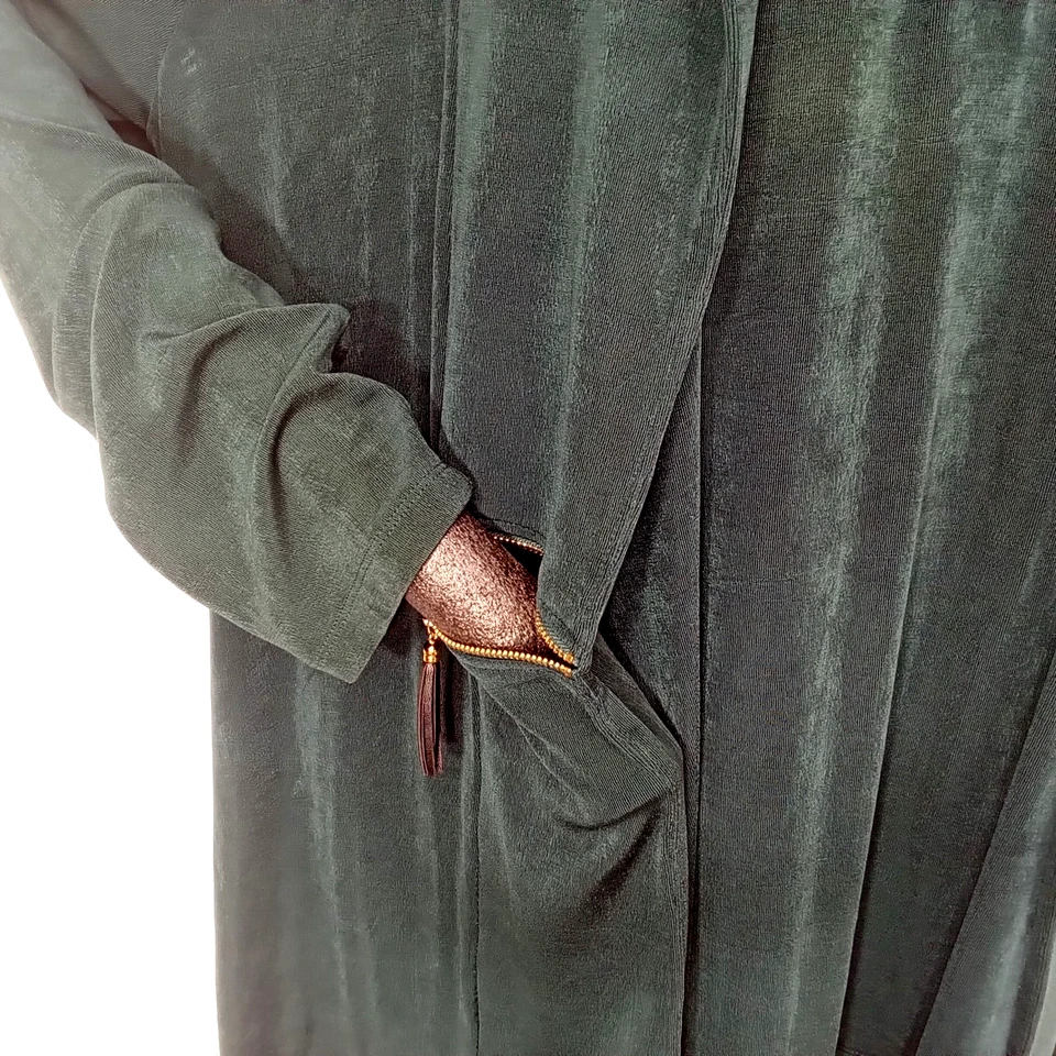 Chico's Travelers Juego de 2 piezas Separados Chaqueta Bolsillos Top Cremalleras Borlas 3P (L/14) Foto 4 de 4