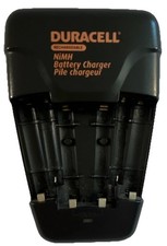 Battery Charger Duracell CEF14N NiMH AA AAA 4-Slot Mains Black
