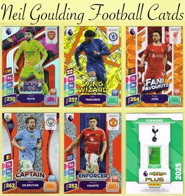 Panini Adrenalyn XL 2024-25   PREMIER LEAGUE PLUS 2025 - ORANGE PARALLEL   Karten