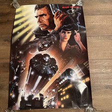 Blade Runner SUPER RARA Poster Promo Film Scandecor 27x38 Vintage 1982 Ladd Co