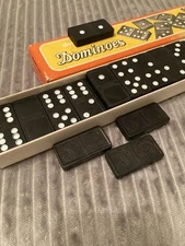 Vintage Dominoes Double Six Set; W/Toys R Us Tag, Original Box