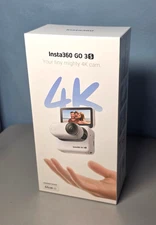 Insta360 GO 3S 4K Standard Edition Action Camera White Arctic 64GB -Sealed