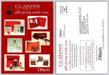 CLARINS Dillard's Holiday Gift Giving Promo Postcard Mailer Wichita KS