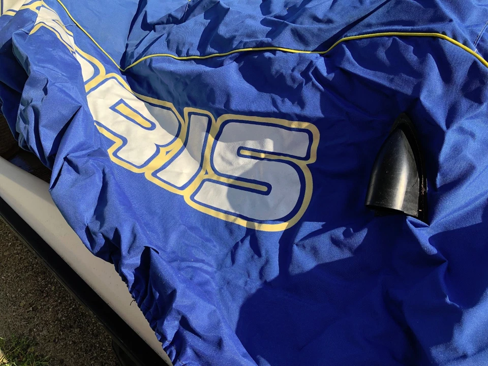 1998-1999 Polaris SLT OEM Blue/White Jetski PWC Storage Cover - Image 4 of 4