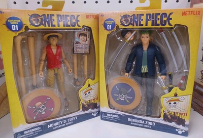 #ad #ad Netflix One Piece Adventure Series 01 MONKEY D. LUFFY amp; Zoro 6quot; Figure $80.00