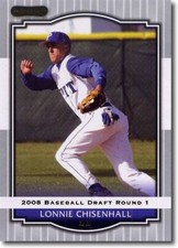 25-Count Lot Lonnie Chisenhall 2008 Razor SILVER Rookies RCs