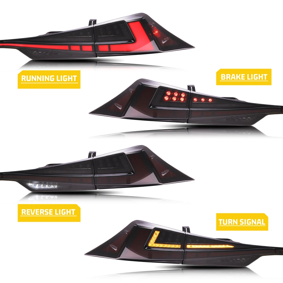 Conjunto de luces traseras LED para Lexus IS250 IS350 IS200t IS300 2014-2020 Foto 2 de 4