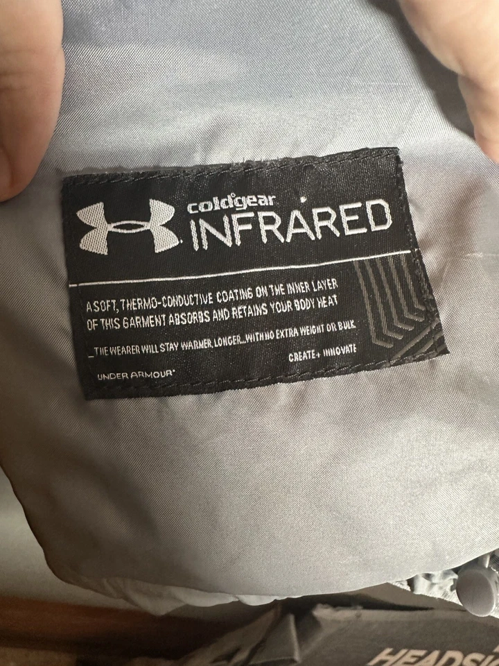 Notre Dame Under Armour Jacket Xxl Player Issued Tennis Winter Jacket - Image 4 of 4