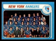 1979 Topps Hockey #254 New York Rangers Team NM/MT *d7