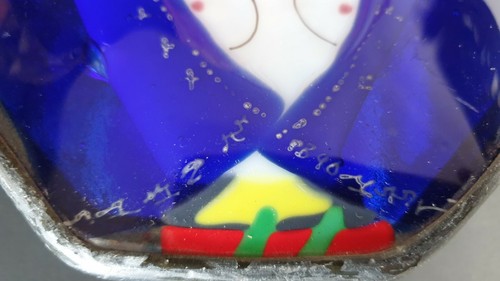 Old Art Glass Box Signed ABO 1990 …beautiful collection and display piece - Picture 2 of 12