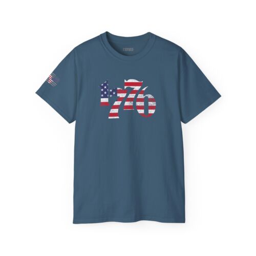1776 Ultra Military Veteran USA Baumwoll-T-Shirt - Bild 7 von 14