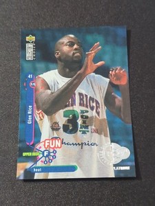 1995 Upper Deck Collector's Choice Basketball Platinum Player's Club Glen Rice #179