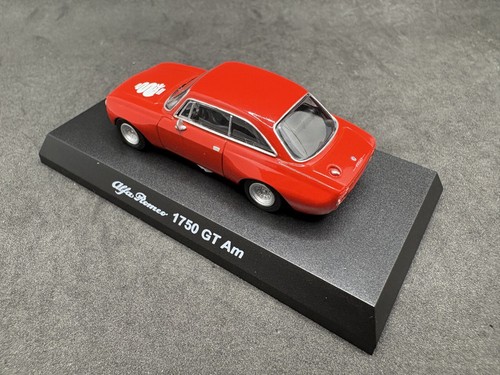 Kyosho 1/64 Alfa Romeo collection2 1750 GT Am Red with mark diecast model 58E2 - Picture 3 of 5