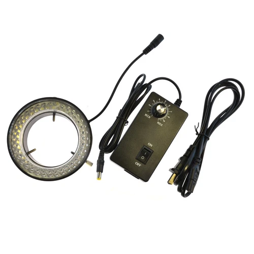 72mm LED Adjustable Ring Light illuminator Lamp F Trinocular Stereo Microscopes - Picture 2 of 7