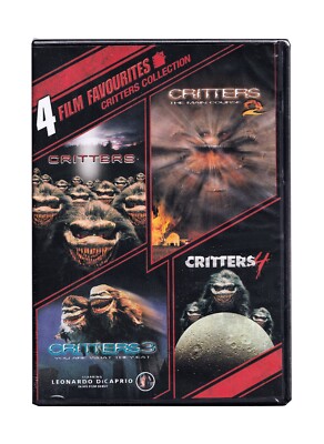 Critters 1 - 4 DVD Movie Collection (New)