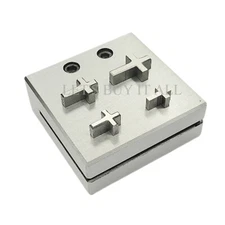 Holly Cross Shape Disc Cutter - Holly Cross Disc Cutter Set of 4 Different Sizes