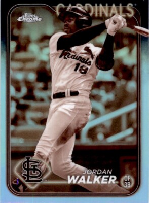 2024 Topps Chrome Sepia Refractor Jordan Walker St. Louis