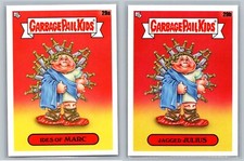 The Ides Of March Garbage Pail Kids Spoof 2-Card Set