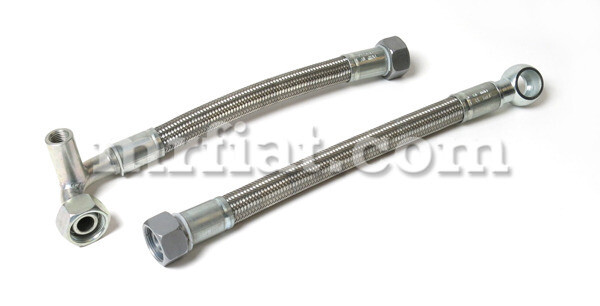 Ferrari 246 GT GTS E Series Heat Exchanger Oil Outlet Inlet Hose Set W/ AC New