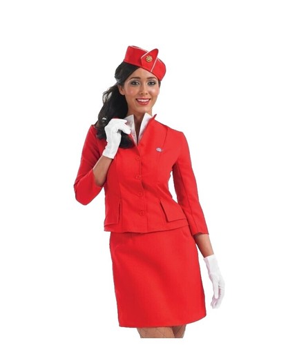 Adult Women's Mile High Club Stewardess Costume / Size ML | eBay