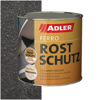 Adler Ferro Rostschutz 3 in 1 Kunstharzlack Matt 750 ml Farbwahl!