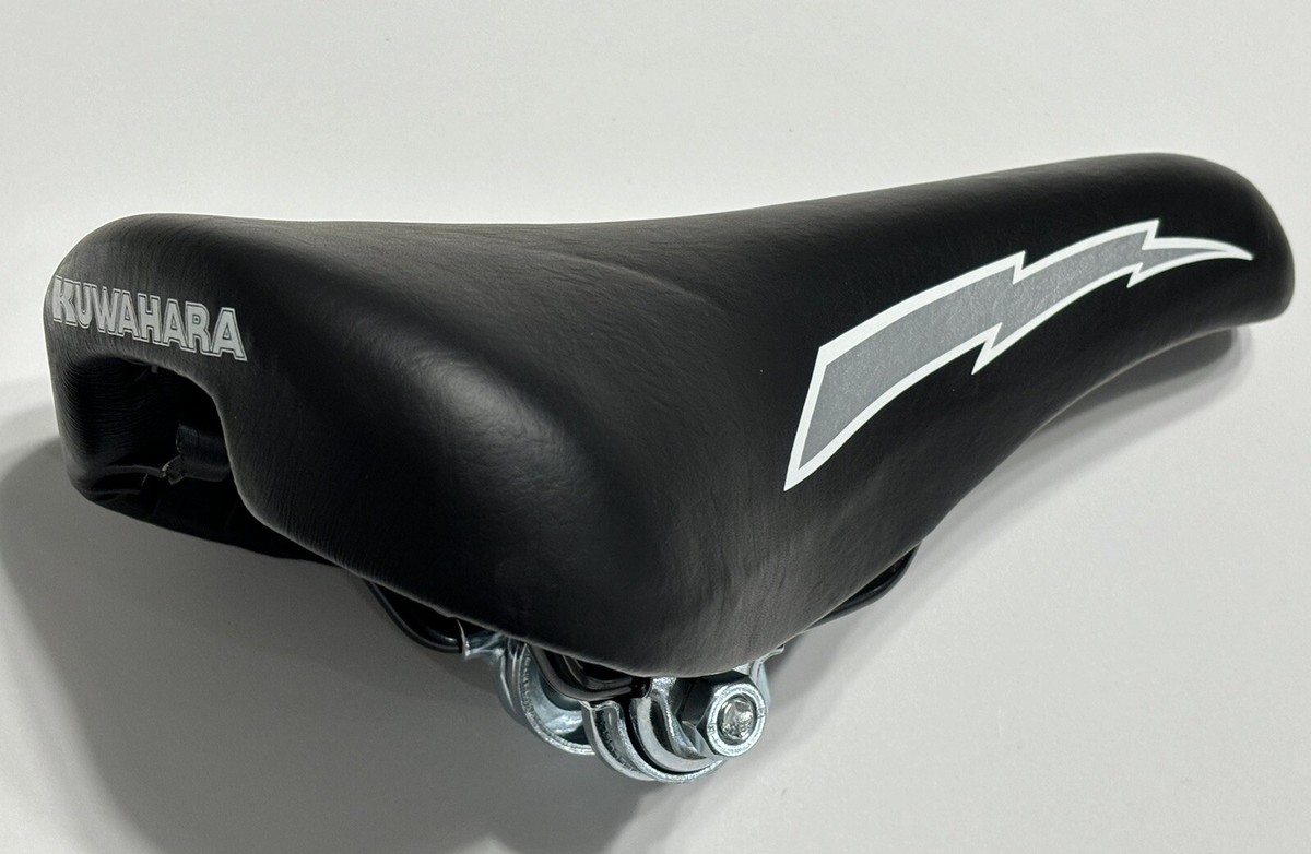 KUWAHARA BMX BICYCLE LIGHTNING SADDLE ( OFICIAL LICENSED