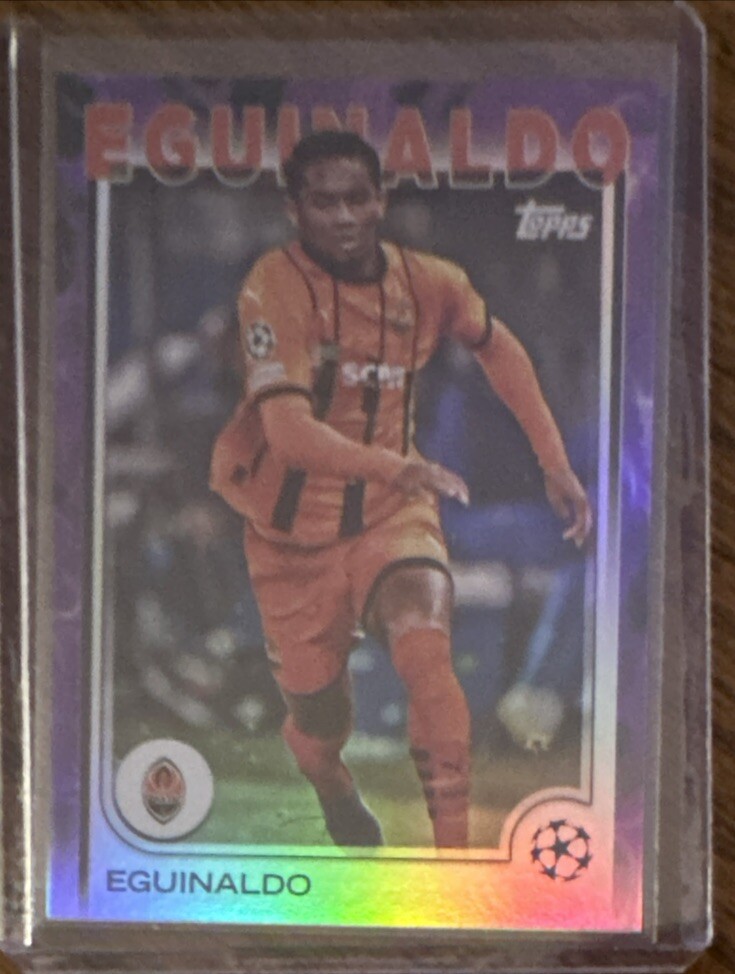 2024-25 Topps UCC Flagship Eguinaldo Shakhtar Donetsk /299