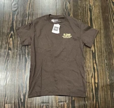 Young & Reckless 9 Lives T Shirt Men’s Small Brown Cotton NEW