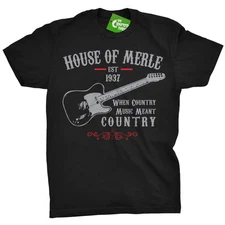 Merle Haggard Shirt House Of Merle Country Music T-shirt mama tried outlaws