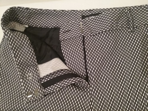 Liz Claiborne Emma Career Women's Classic Capri Pants Size 10 Multi (LB002K) - Picture 6 of 8