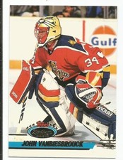 JOHN VANBIESBROUCK 1993-94 STADIUM CLUB CARD NM-MT+/NM-MT CONDITION