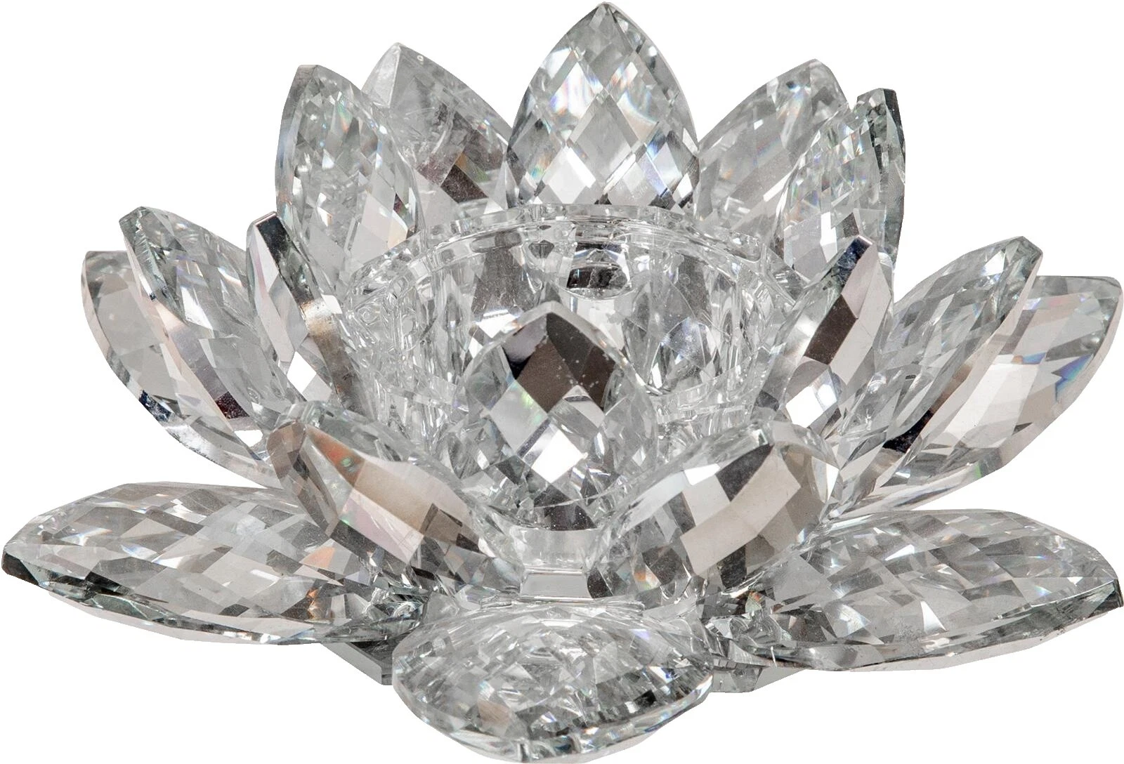 Candelabros Vela moderna de vidrio