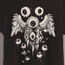 Weirdcore Eyeball T-Shirt  Dreamcore Aesthetic  Grunge Clothing  Edgy Trippy Shi