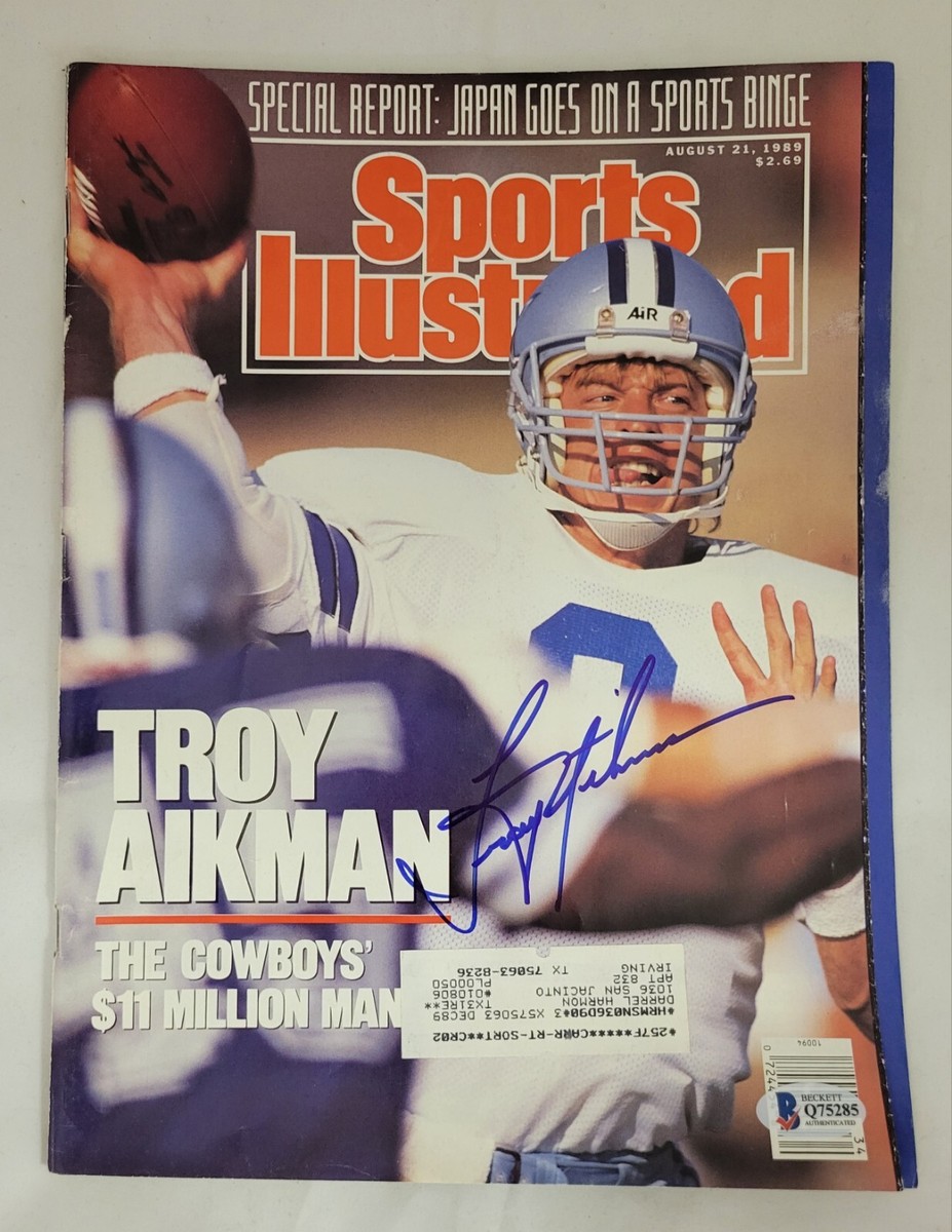 NFL Troy Aikman サインカード Autographed Dallas Cowboys Troy Aikman 1993 NFL Pro Line #TA